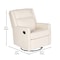 Flash Furniture Cash Swivel Glider Rocker Recliner Chair, Manual 360 Degree Swivel Recliner, Cream Upholstery CY-RAC-536-CRM-GG - alternate 5
